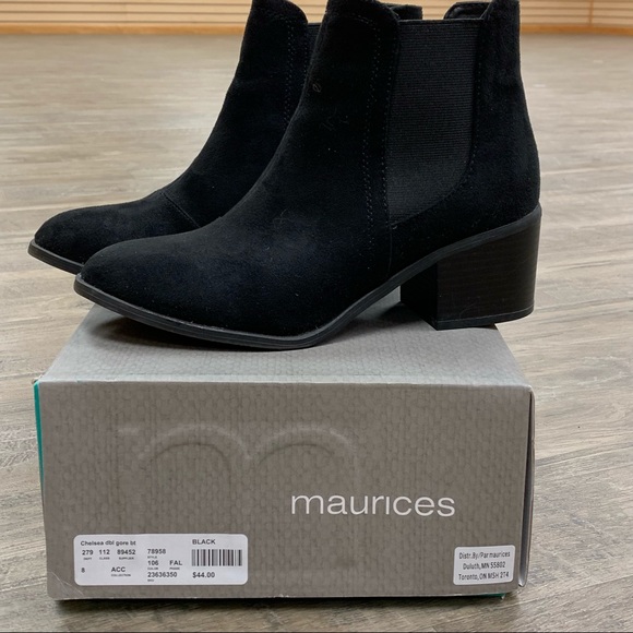 Maurices Shoes - Maurices Faux Suede Slip On Chelsea Boots